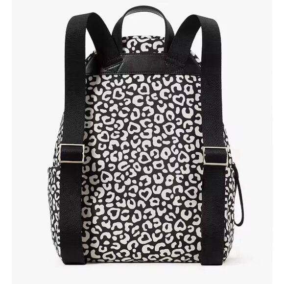 Kate Spade Chelsea Medium Backpack Leopard Heart KF338 NWT MSRP $299 Rare main image 7